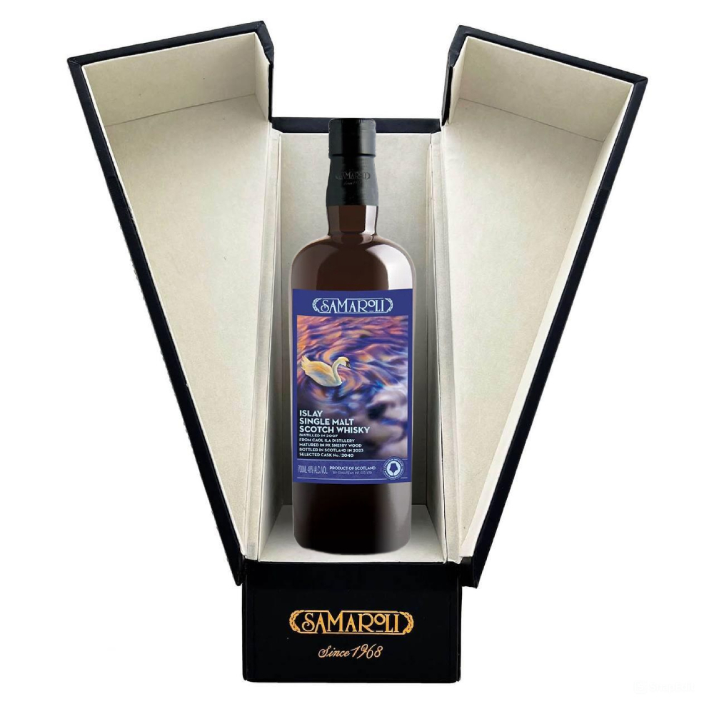 Виски Samaroli Caol Ila Pedro Ximenez Single Malt Scotch 2007, gift box, 0.7 л