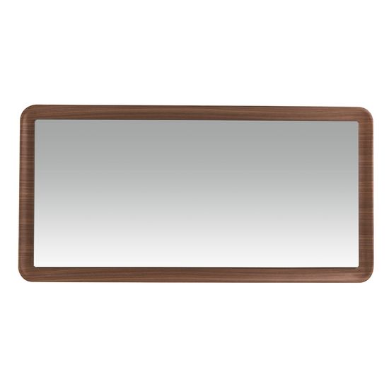 Прямоугольное настенное зеркало 3248/415-G в раме из ореха 120 x 60