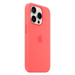 Силиконовый чехол с поддержкой MagSafe Apple Silicone Case для iPhone 15 Pro, Guava (Спелая гуава)