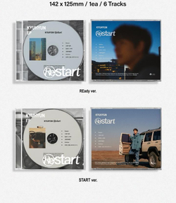 Альбом KYUHYUN - RESTART EP Album 2 Version SET
