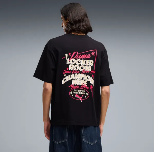 Футболка мужская PUMA GRAPHIC Champions Boxy Tee
