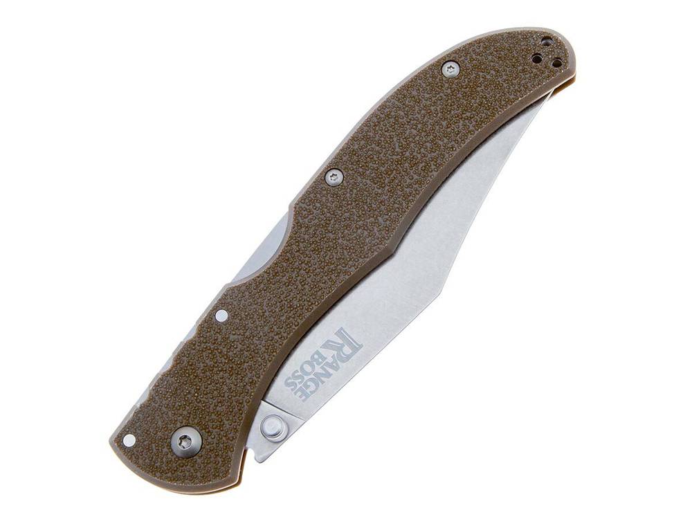 Нож складной Cold Steel Range Boss FDE, сталь 4034SS, рукоять Zy-Ex, 96г DISC
