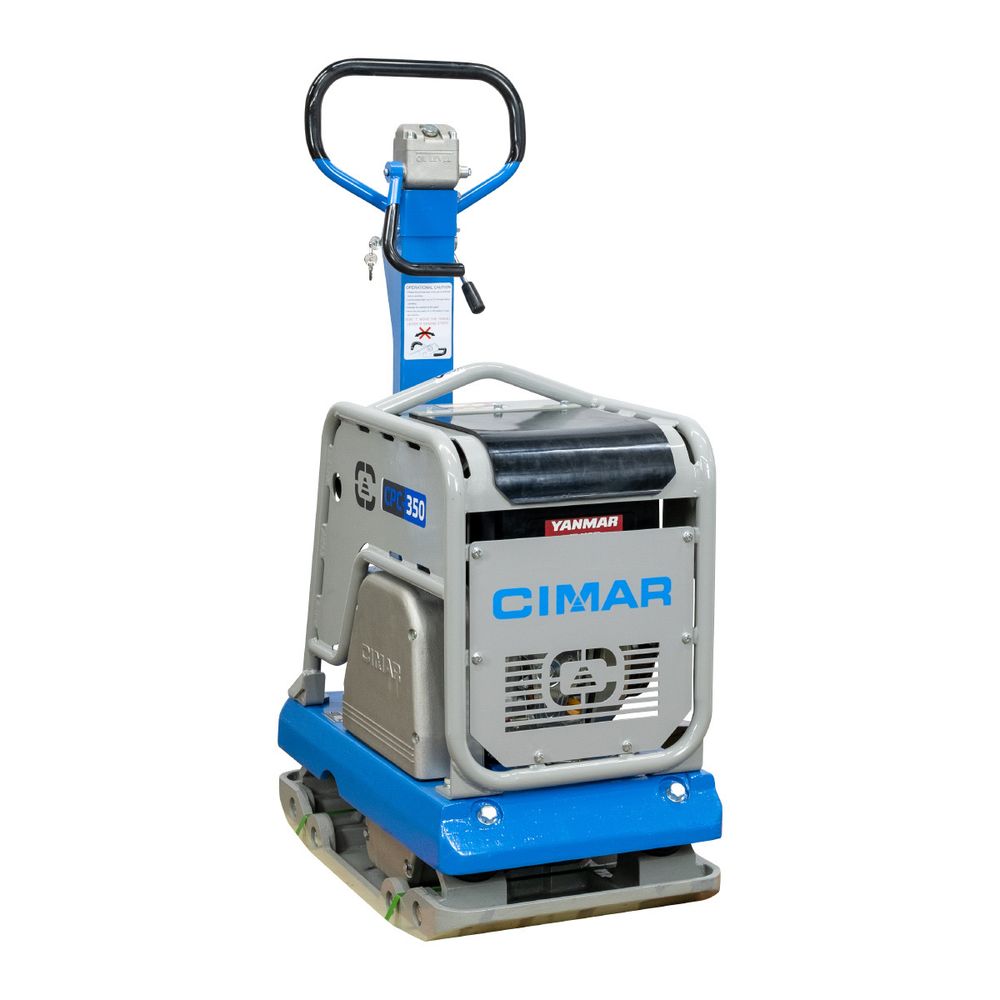 Виброплита дизельная CIMAR CPC-350 D гидравлика - [350 кг / 45 кН / Yanmar L100AE]