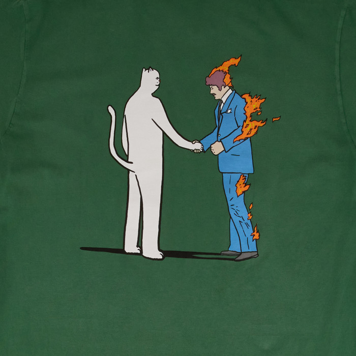 Футболка мужская Ripndip Burn Tee артикул:RND10099 - купить в магазине Дайс