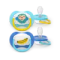 Əmzik\  Ultra air soother, 6-18m, deco boy, 2-pack