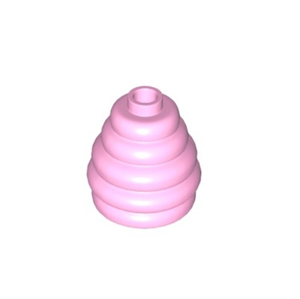 Конус с уложенными друг на друга кольцами 35574 Bright Pink