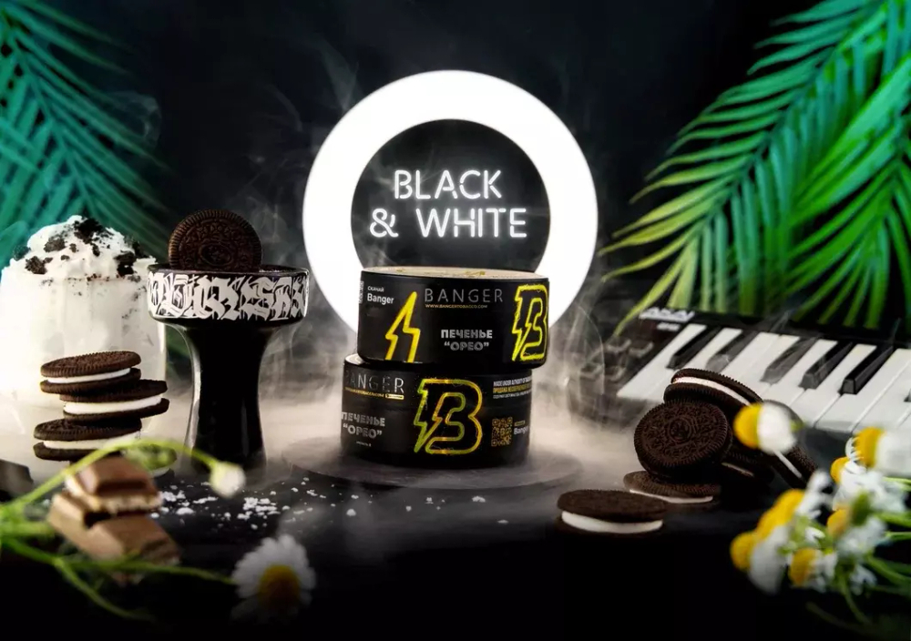 Banger 100гр. Black and White (Печенье Орео) (М)