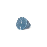Кольцо Nature Bijoux, Ficus Carica, акриловое, со смолой, NB25.2-19-25833 (синий, 17,5)
