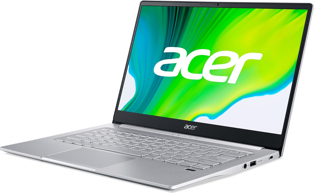 Ноутбук Acer Swift 3 SF314-59-792A (NX.A5QER.004) 14;(1920x1080)IPS/ i7-1165G7(2.8ГГц)/ 16Гб/ 512Gb SSD/ Iris Xe Graphics/ нет DVD/ Без ОС/ Синий