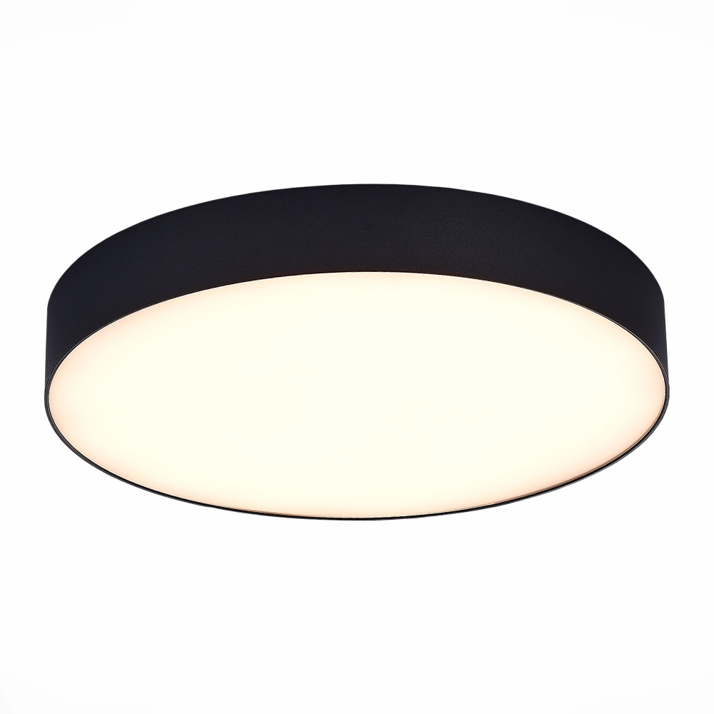 ST606.432.36 Светильник потолочный Черный LED 1*36W 3000K 3 240Lm Ra>90 120° IP20 D300xH55 220V Накладные светильники