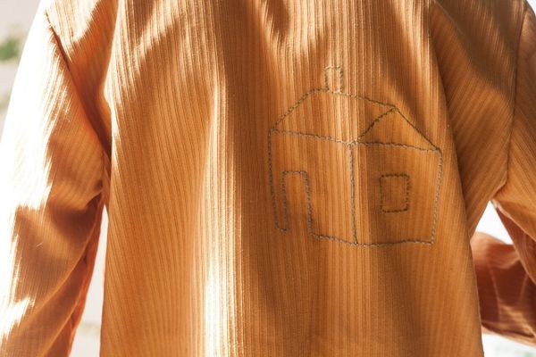 Рубашка Embroidered Houses Suit - фото 3