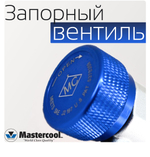 Муфта быстросъемная низкого давления 82934-Е R134a 1/4 FL-M x 13 мм с ручным управлением с нижней стороны