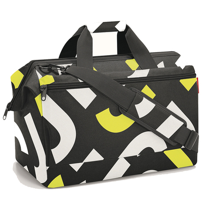 Сумка allrounder l pocket signature bold yellow
