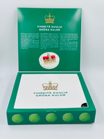 Fazer Мармелад Green Jellies грушевый вкус, сладкий подарок 500 г (из Финляндии)