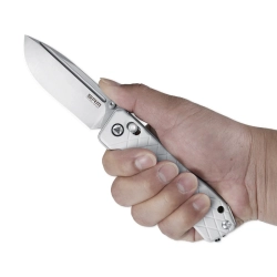Нож складной SRM 7228B-GT2 Rubik Large Satin (14C28N, Ivory White G10)
