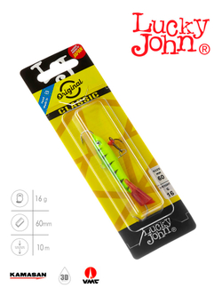 Балансир Lucky John CLASSIC 6 с тр. 60мм/36RT блистер