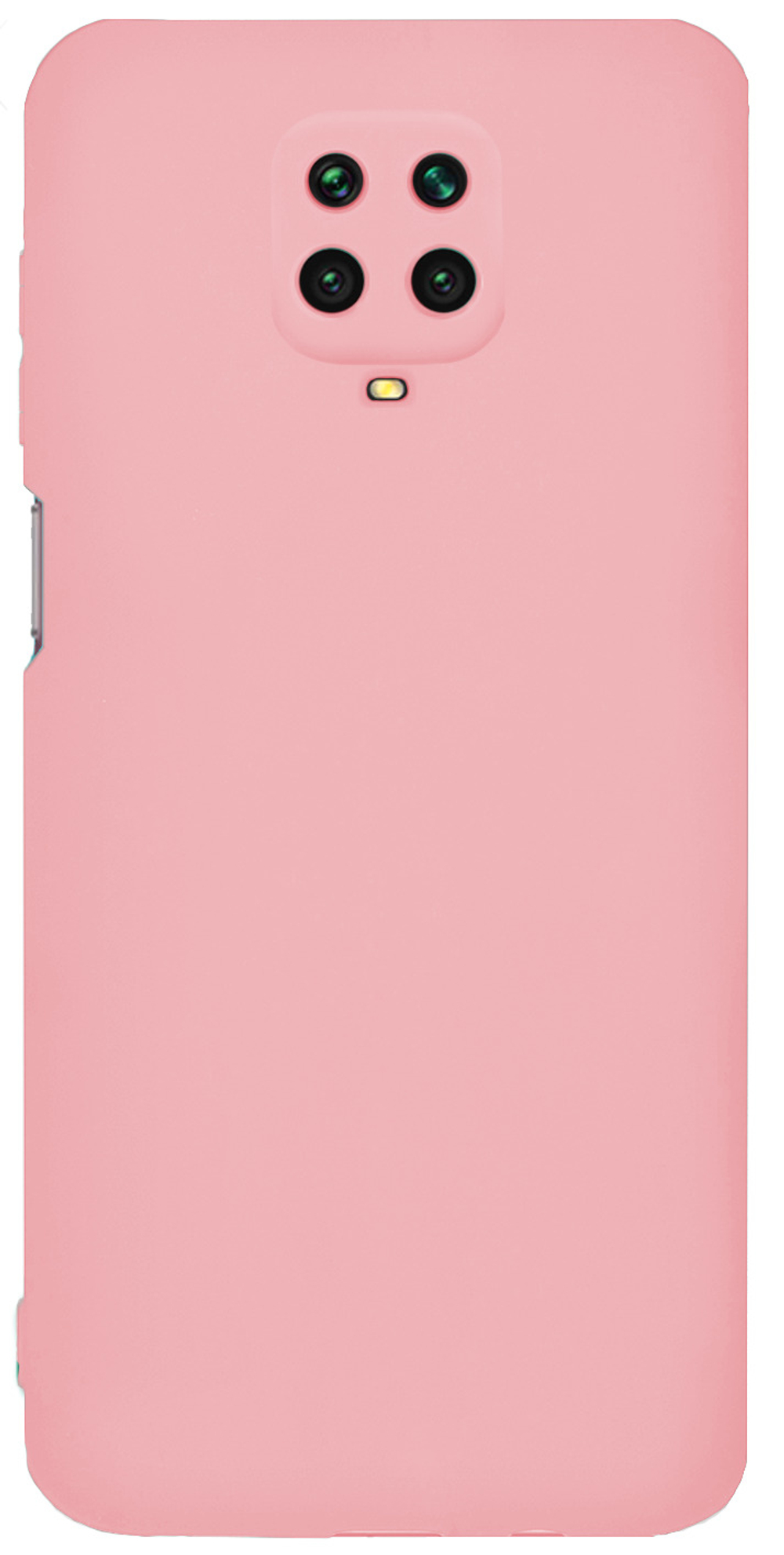 Мягкий Soft Touch чехол из силикона для XIAOMI REDMI NOTE 9 PRO / 9S / POCO M2 PRO с бархатной подкладкой