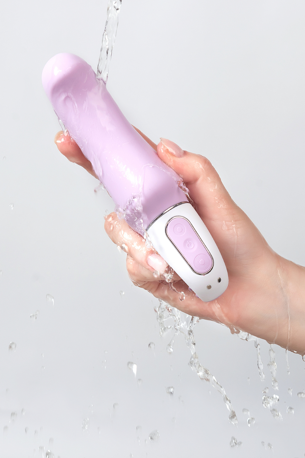Вибратор Satisfyer Vibes Charming Smile силикон фиолетовый 18,7 см