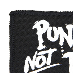 Нашивка Punks Not Dead