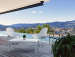 Столик пластиковый журнальный Siesta Contract Sky Lounge Table, белый
