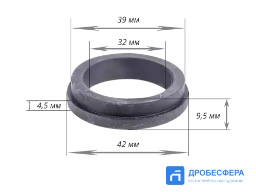 Уплотнитель резиновый для соплодержателя NHP-2