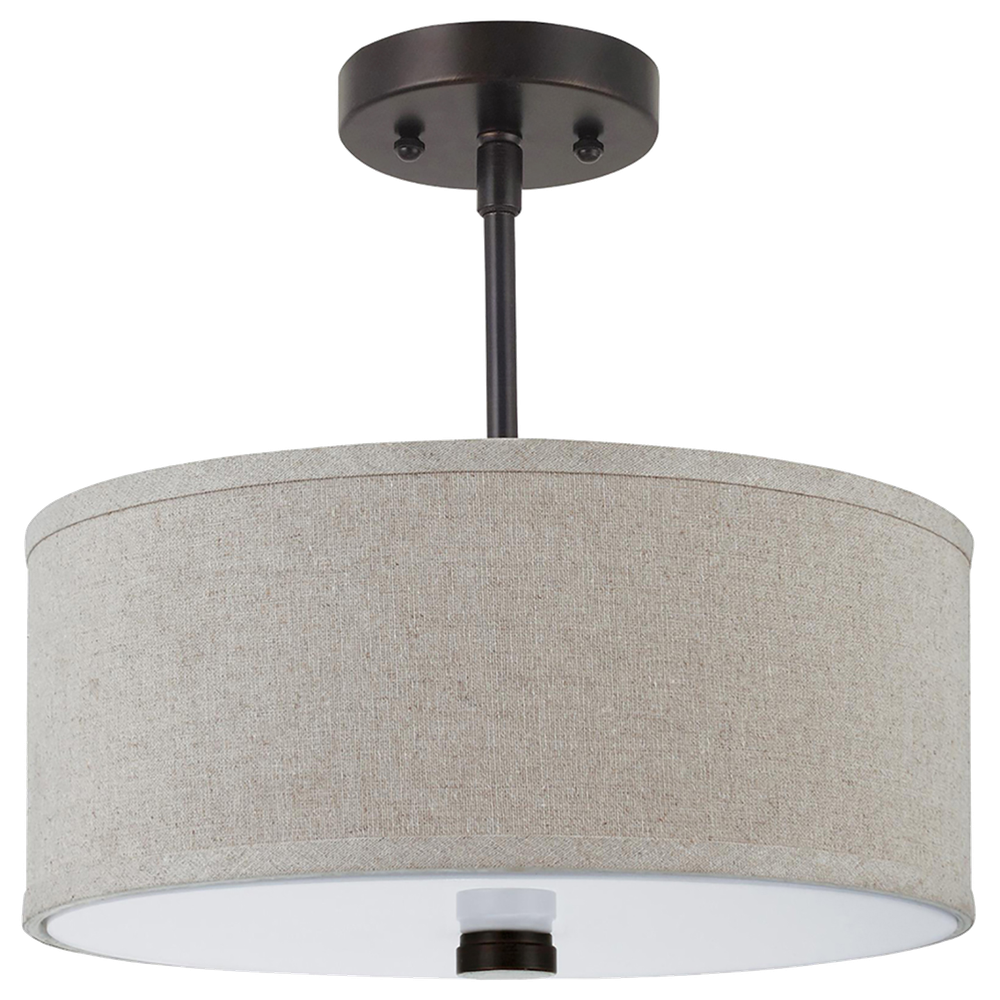 Светильник Visual Comfort Dayna Two Light Flush / Semi-Flush Convertible Pendant