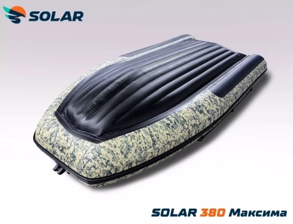 Лодка надувная моторная solar-380 к (максима)