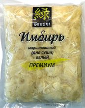 Имбирь Midori маринованный белый Premium, 1 кг