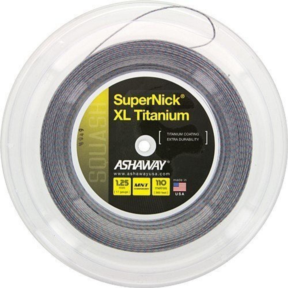 Squash strings Ashaway SuperNick XL Titanium