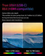 13.3" Портативный монитор VCHANCE 4K (3840x2160) OLED, 60 Гц