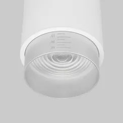 Точечный светильник Cors 25032/LED 10W 4200K белый/серебро Elektrostandard