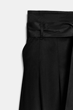 ЮБКА МИДИ С ПОЯСОМ — ZW COLLECTION — ZARA
