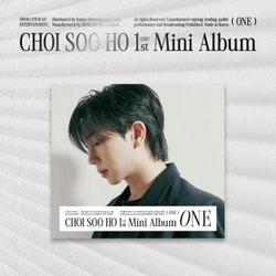 Альбом CHOI SOO HO - ONE 1st Mini Album DIGIPACK Version