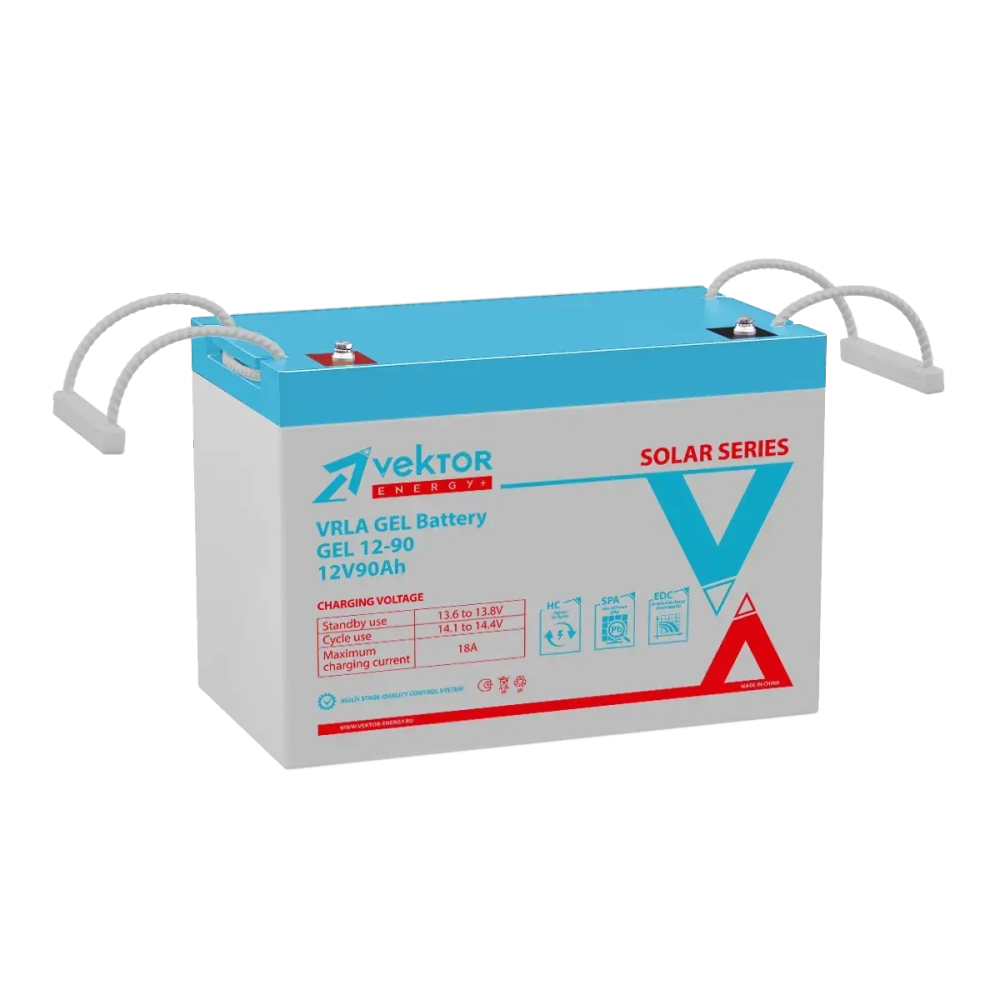 Аккумуляторная батарея Vektor Energy GEL 12-90