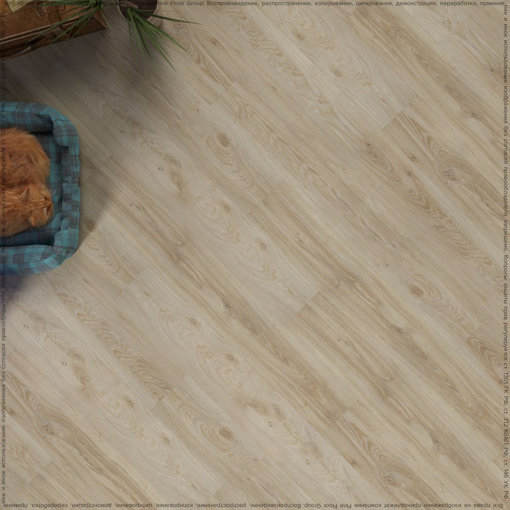 Виниловый пол FineFloor Wood FF-1434 Дуб Листаль