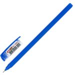 Ручка шариковая масляная STAFF Basic "OBP-320", 1шт, СИНЯЯ, корпус голубой, узел 0,7 мм, линия письма 0,35 мм, 143023