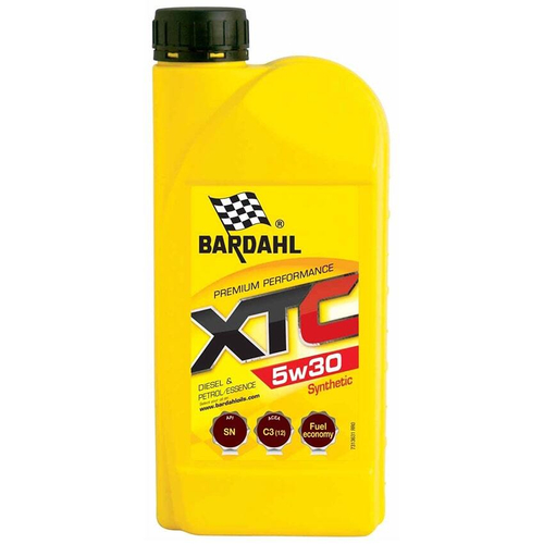 Масло моторное синтетическое  BARDAHL  5W30   XTC  SN  1л
