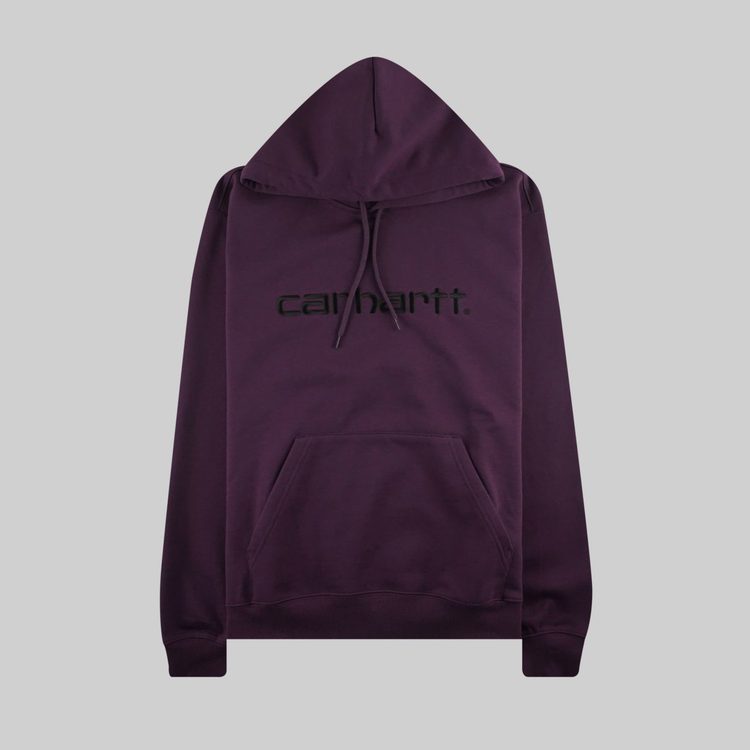 Толстовка мужская Carhartt WIP Hooded Sweatshirt артикул:I027093_violet - купить в магазине Дайс