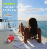 Беспроводная колонка Hopestar H53, световые эффекты, влагозащищенный корпус, поддержка microSD, 35 Вт, gray
