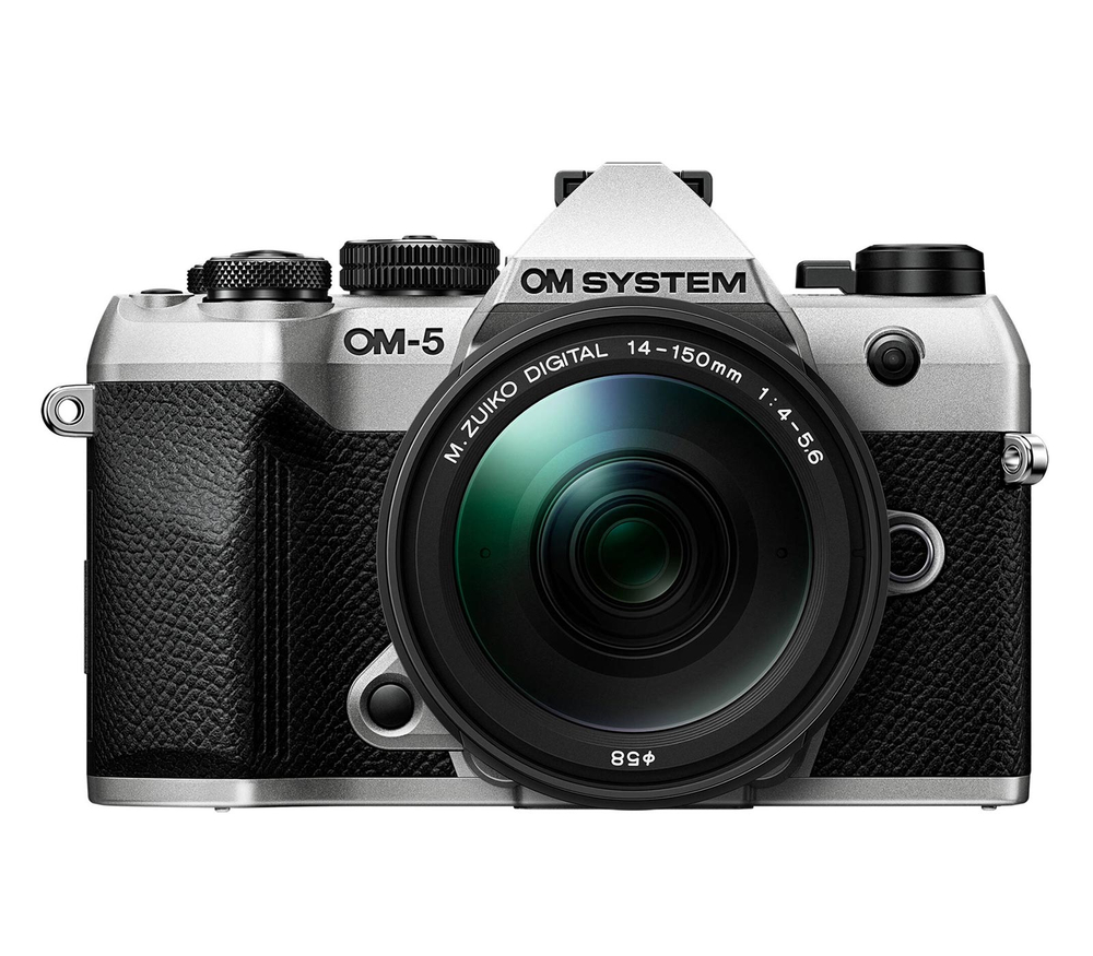 Беззеркальный фотоаппарат OM System OM-5 Mark II Kit 14-150mm серебристый