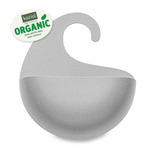 Органайзер для ванной surf, organic, 25х25,5х6,5 см, серый