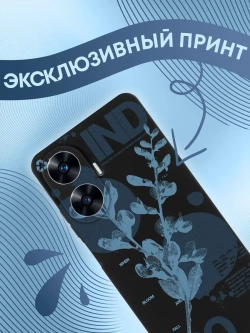 Чехол на Realme C55 с принтом