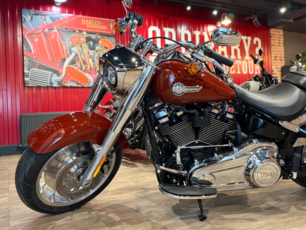Harley-Davidson Fat Boy 114 (Wine Red) 2024 с НДС