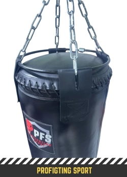 Боксерский мешок 180×45 см из натуральной кожи, 90 кг (PRO серия) — ProFightingSport