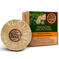 Твердый шампунь С ромашкой и крапивой, Алтын Бай