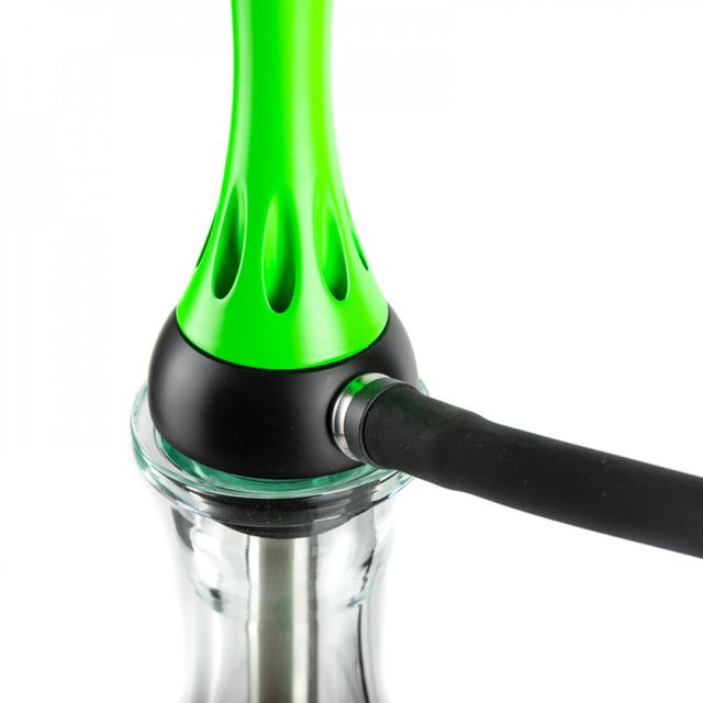 Кальян Alpha Hookah Model X - Green Fluor