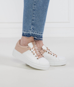 Кожаные кроссовки Valentino - белый(91B2201VIT)