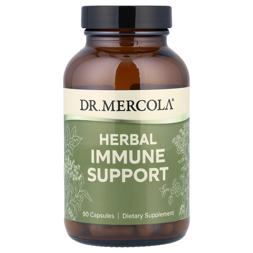 Dr. Mercola, Травяная поддержка иммунитета, 90 капсул