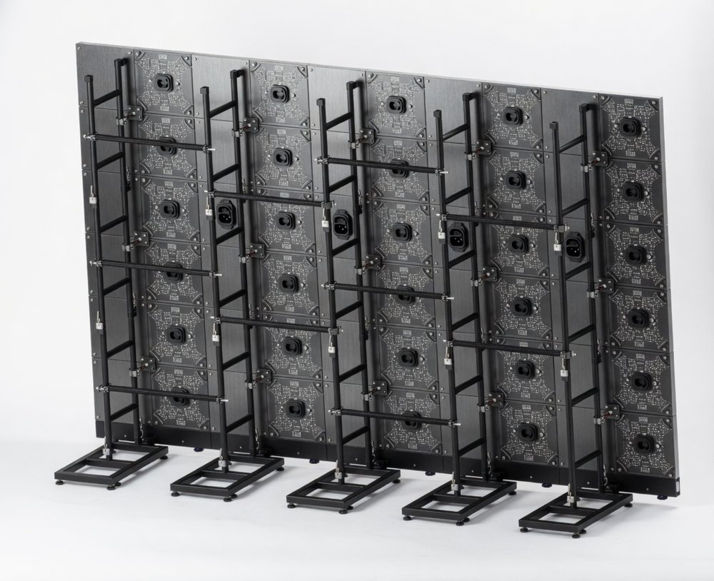 Horizontal Pipe 50×50×1000mm — Горизонтальная труба 1 метр для LED Ground Support