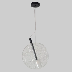 Светильник подвесной Crystal Lux FROZEN SP1 BLACK